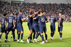 2022年法国超级杯-巴黎圣日耳曼4-0大胜南特夺得冠